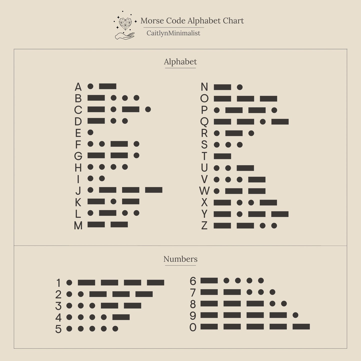 Morse Code Love Necklace